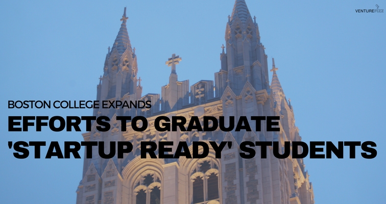 Boston College Expands Efforts to Graduate ‘Startup Ready’ Students  banner image