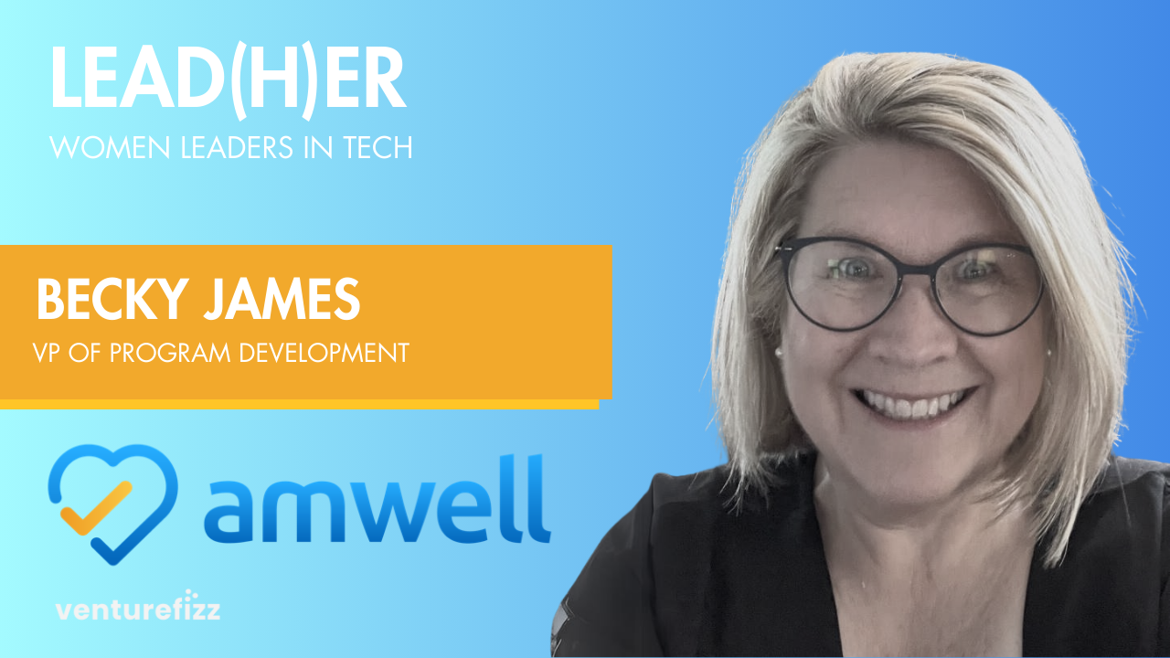 Lead(H)er Profile - Becky James, VP of Program Development at Amwell banner image