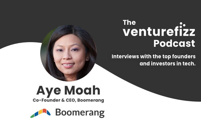 The VentureFizz Podcast: Aye Moah - Co-Founder & CEO of Boomerang banner image