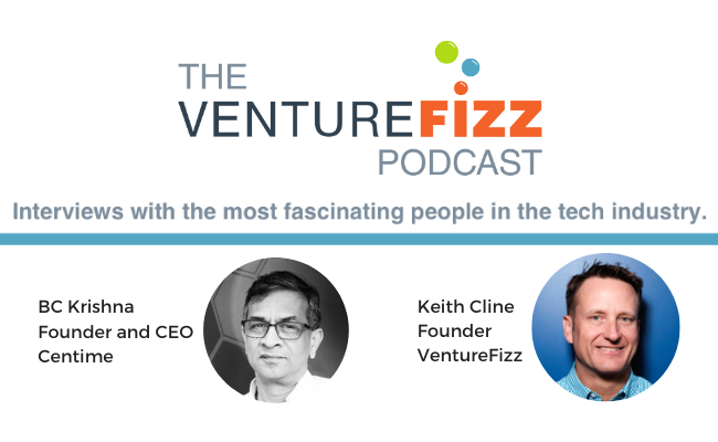 The VentureFizz Podcast: BC Krishna - Serial Entrepreneur, Founder & CEO at Centime banner image