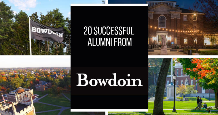 20 Successful Alumni of Bowdoin College banner image