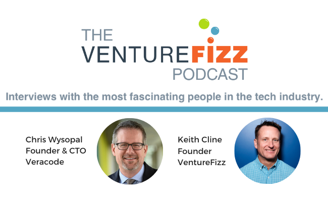 The VentureFizz Podcast: Chris Wysopal - Founder & CTO, Veracode banner image