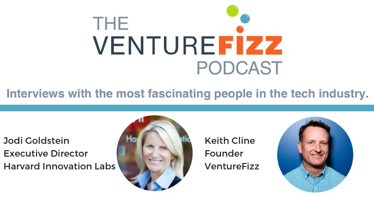 The VentureFizz Podcast: Jodi Goldstein - Executive Director at Harvard Innovation Labs banner image