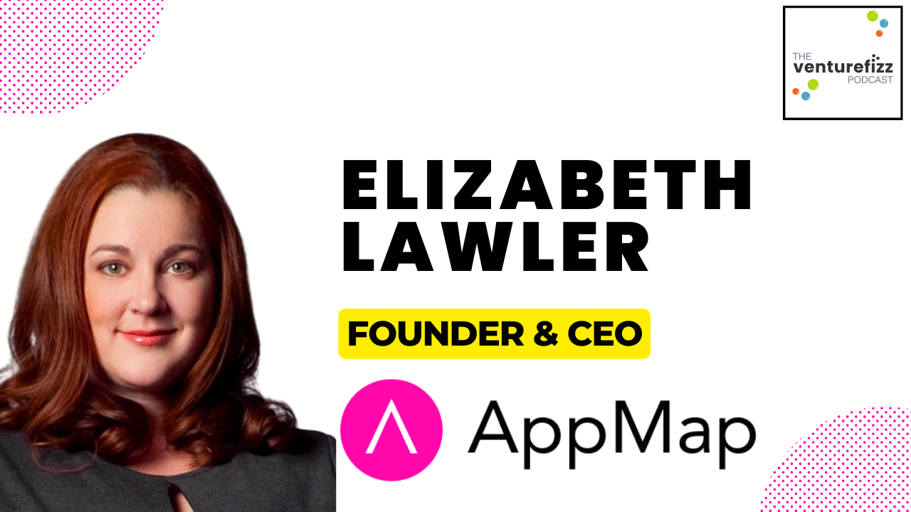The VentureFizz Podcast - Elizabeth Lawler - CEO & Co-Founder, AppMap banner image
