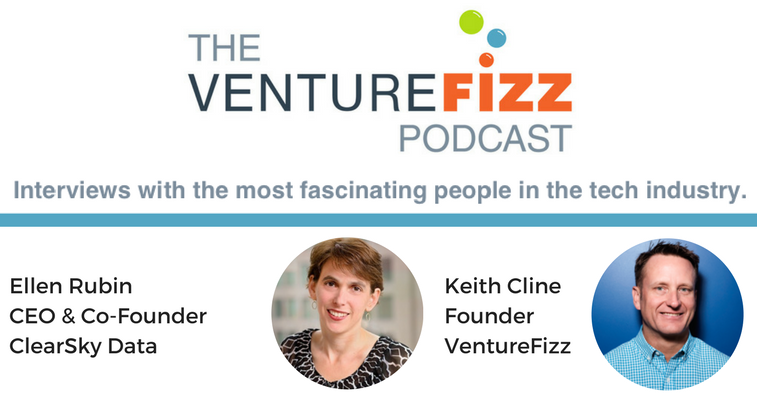 The VentureFizz Podcast: Ellen Rubin - Co-Founder & CEO of ClearSky Data banner image