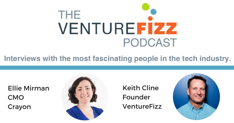 The VentureFizz Podcast: Ellie Mirman - CMO at Crayon banner image