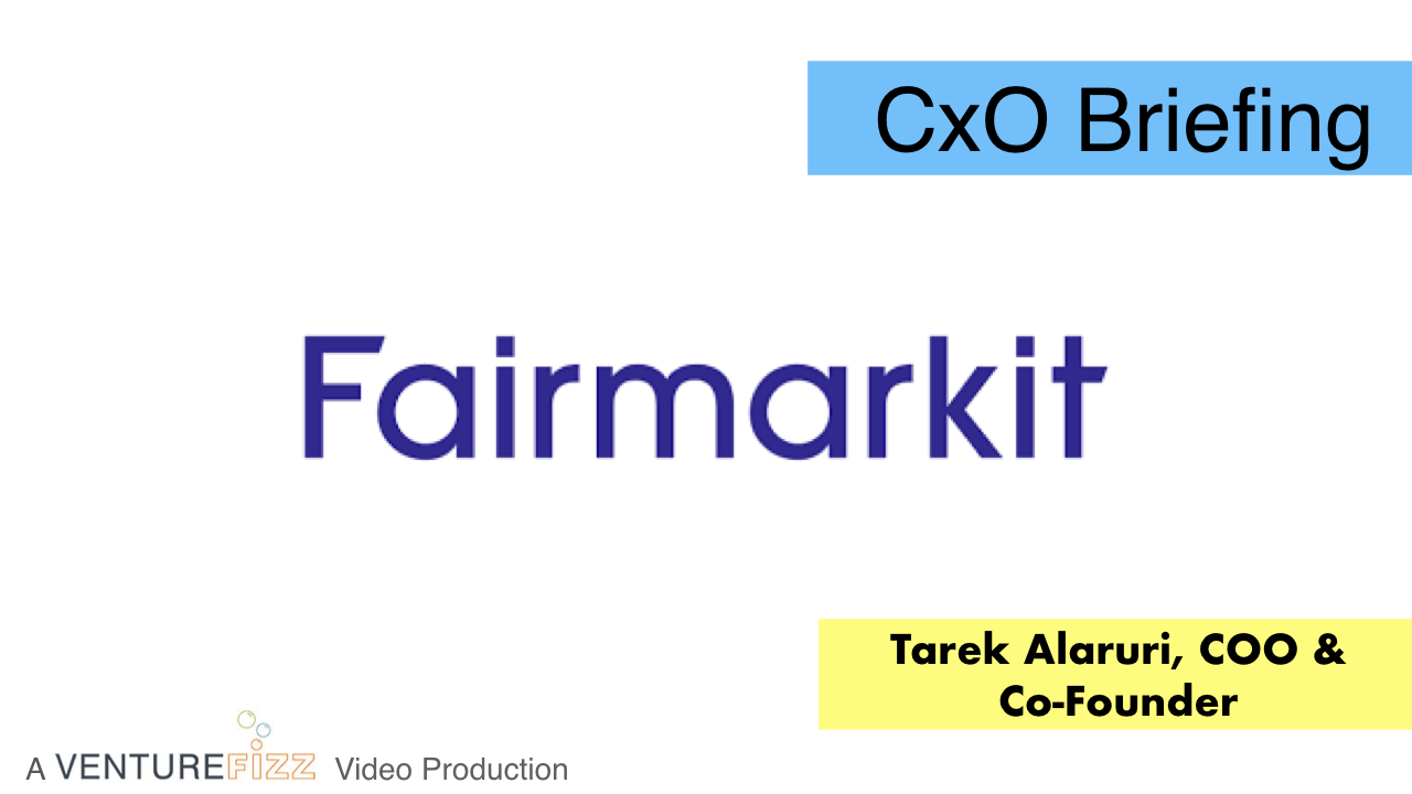 CxO Briefing: Fairmarkit COO & Co-Founder Tarek Alaruri banner image