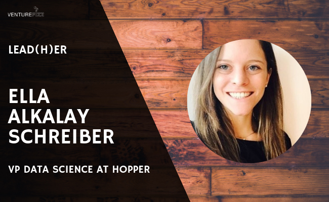 Lead(H)er: Ella Alkalay Schreiber, Vice President of Data Science at Hopper banner image