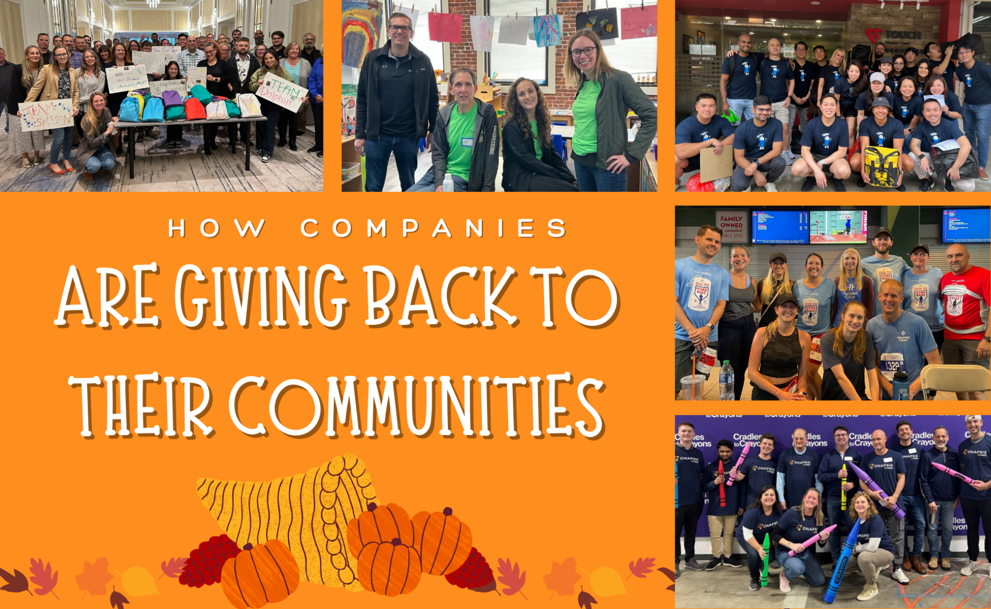 How Companies are Giving Back to their Communities - 2023 banner image
