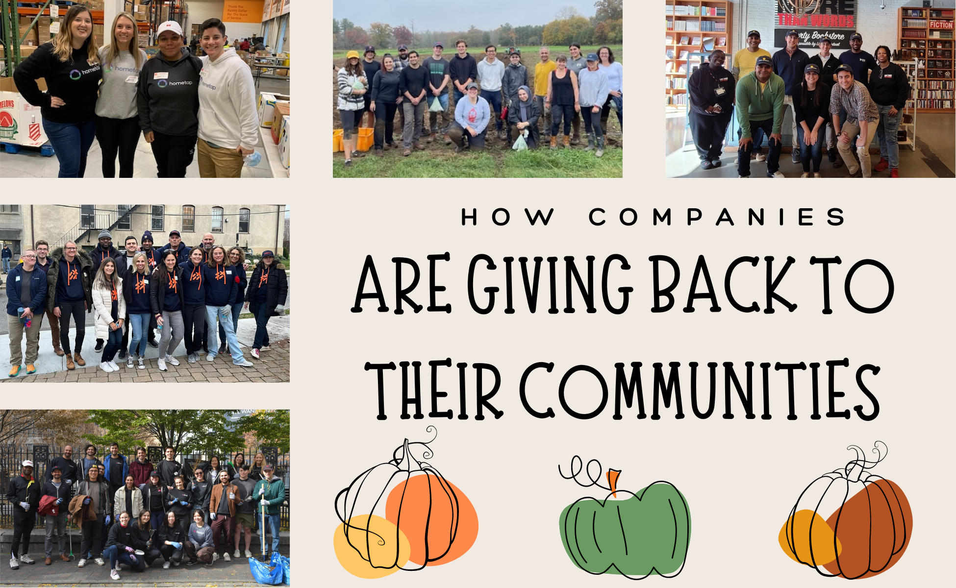 How Companies are Giving Back to their Communities - 2022 banner image