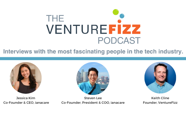 The VentureFizz Podcast: Jessica Kim & Steven Lee - Co-Founders of ianacare banner image