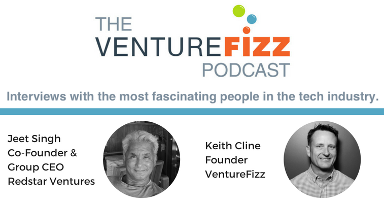 The VentureFizz Podcast: Jeet Singh - Co-Founder and CEO of Redstar Ventures banner image