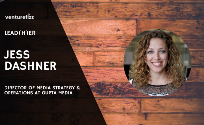 Lead(H)er Profile - Jess Dashner, Director of Media Strategy & Operations at Gupta Media banner image