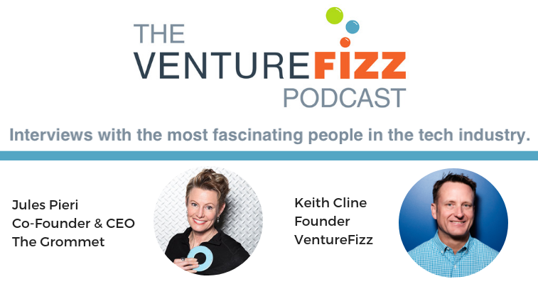 The VentureFizz Podcast: Jules Pieri - Co-Founder & CEO of The Grommet banner image