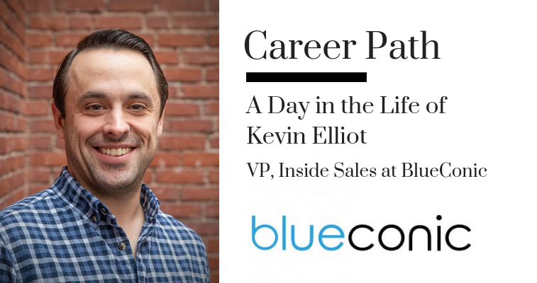 Career Path: Kevin Elliot, VP, Inside Sales at BlueConic banner image
