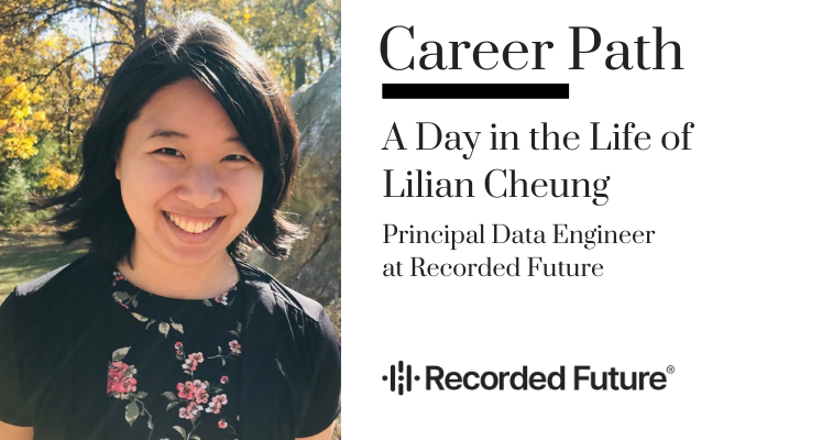 Career Path - Lilian Cheung, Principal Data Engineer at Recorded Future banner image
