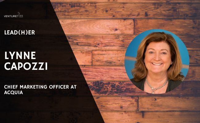 Lead(H)er Profile - Lynne Capozzi, Chief Marketing Officer at Acquia banner image