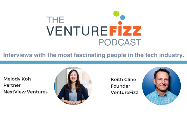 The VentureFizz Podcast: Melody Koh - Partner at NextView Ventures. banner image