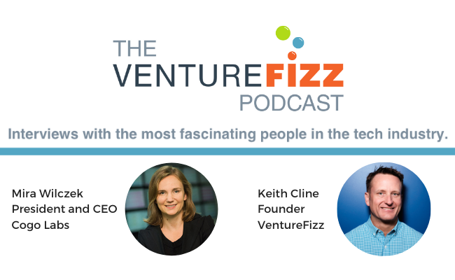 The VentureFizz Podcast: Mira Wilczek - President and CEO of Cogo Labs banner image