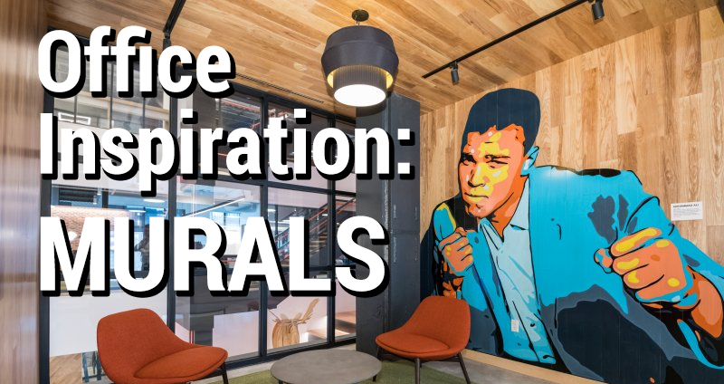 Office Inspiration: 7 Companies using Murals in their Space banner image