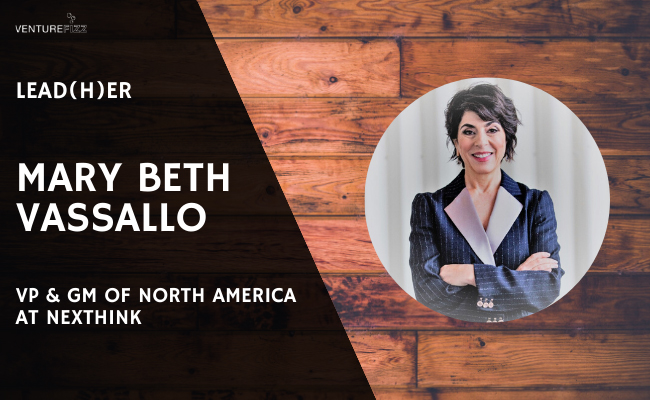 Lead(H)er Profile - Mary Beth Vassallo, VP & GM of North America at Nexthink banner image