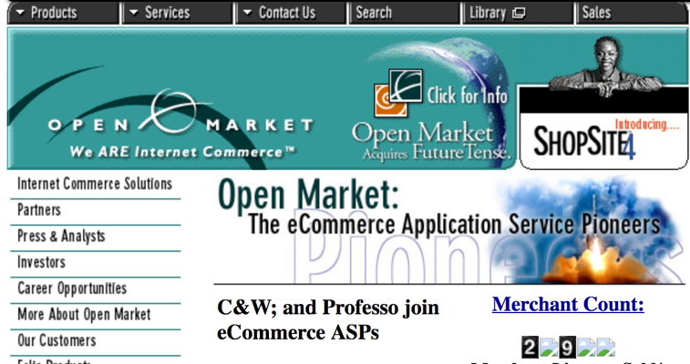 The Colossal Spider Web of Open Market Alumni banner image