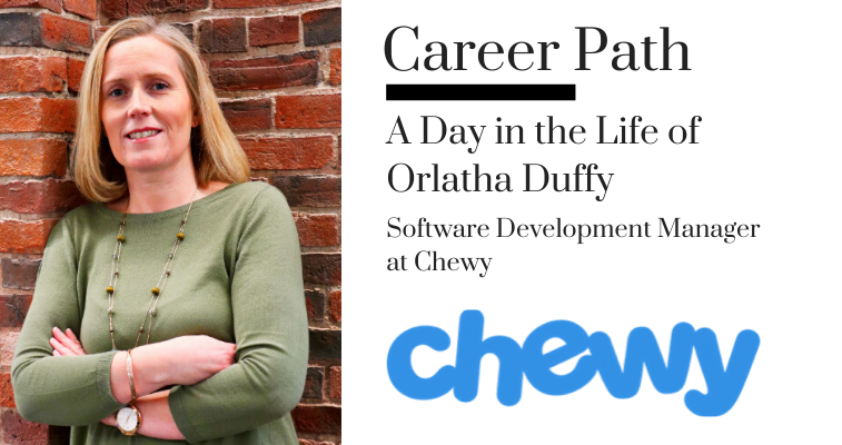 Career Path: Orlatha Duffy, Software Development Manager at Chewy banner image