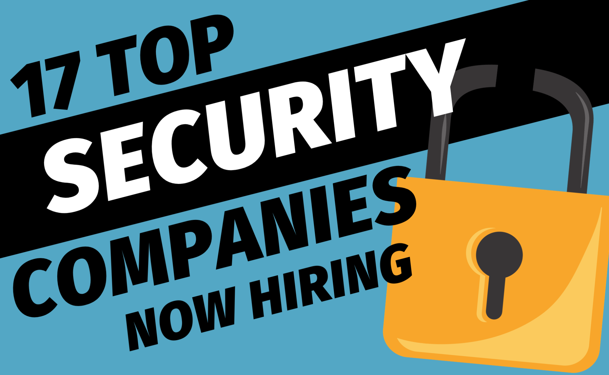 Who's Hiring? 17 Security Companies Hiring! banner image