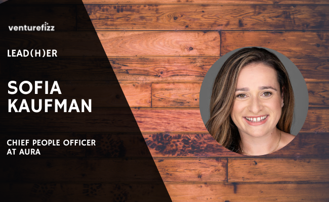 Lead(H)er Profile - Sofia Kaufman, Chief People Officer at Aura banner image