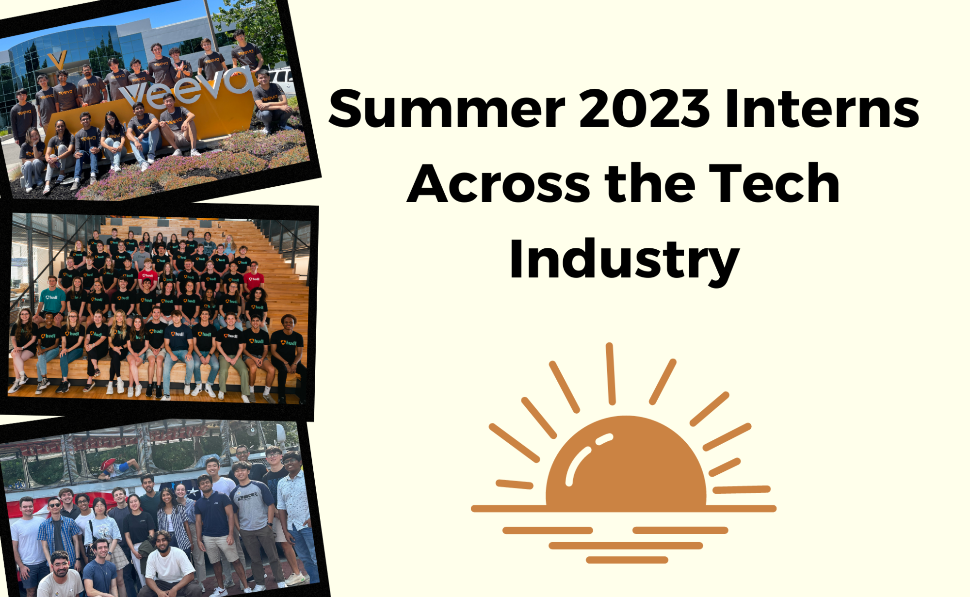 Summer 2023 Interns Across the Tech Industry banner image