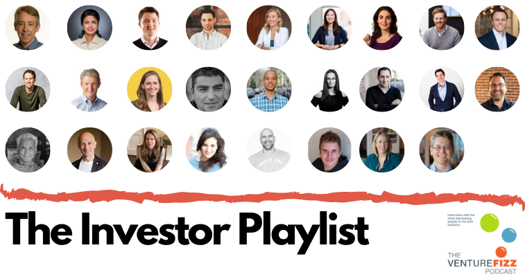 Interviews with 26 VCs - The VentureFizz Podcast Investor Playlist banner image