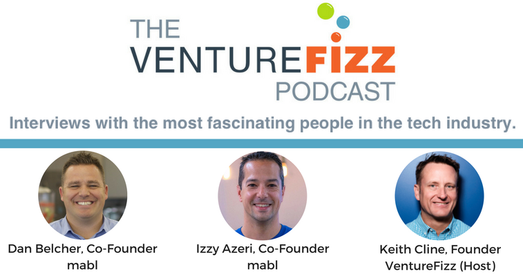 The VentureFizz Podcast: Izzy Azeri and Dan Belcher - Co-Founders of mabl banner image