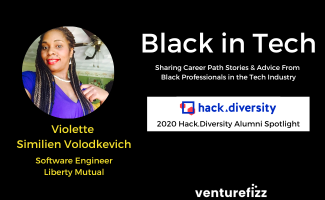 Black in Tech: Violette Similien Volodkevich, Software Engineer at Liberty Mutual banner image