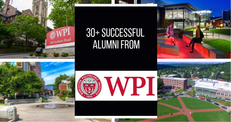 30+ Successful Alumni of Worcester Polytechnic Institute banner image
