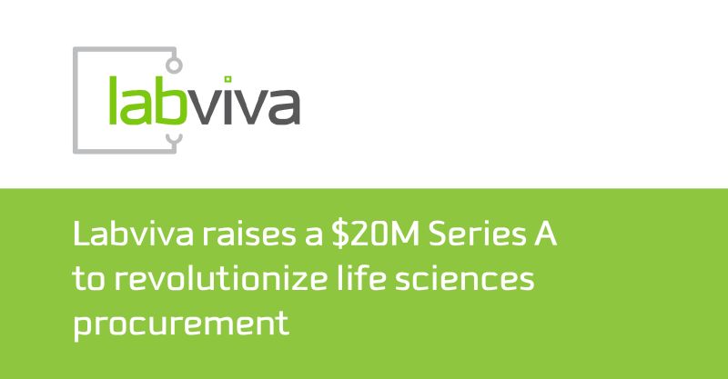 https://www.businesswire.com/news/home/20230327005007/en/Labviva-Secures-20M-in-Series-A-Financing-to-Transform-the-Life-Sciences-Procurement-Industry-Using-AI