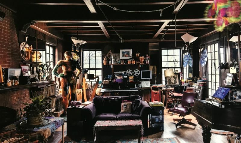 Marvin Minsky's living room